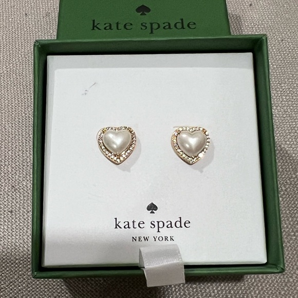 ❤️ Cute. Kate spade Heart Earrings. - Picture 4 of 12